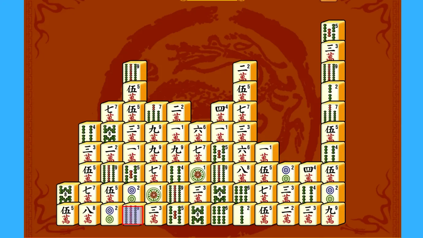 Giao diện chơi game Mahjong Connect