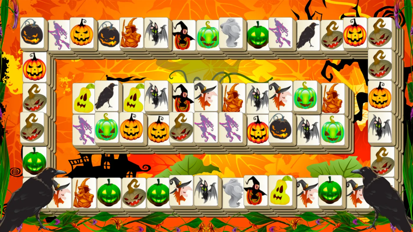 mahjong halloween 1