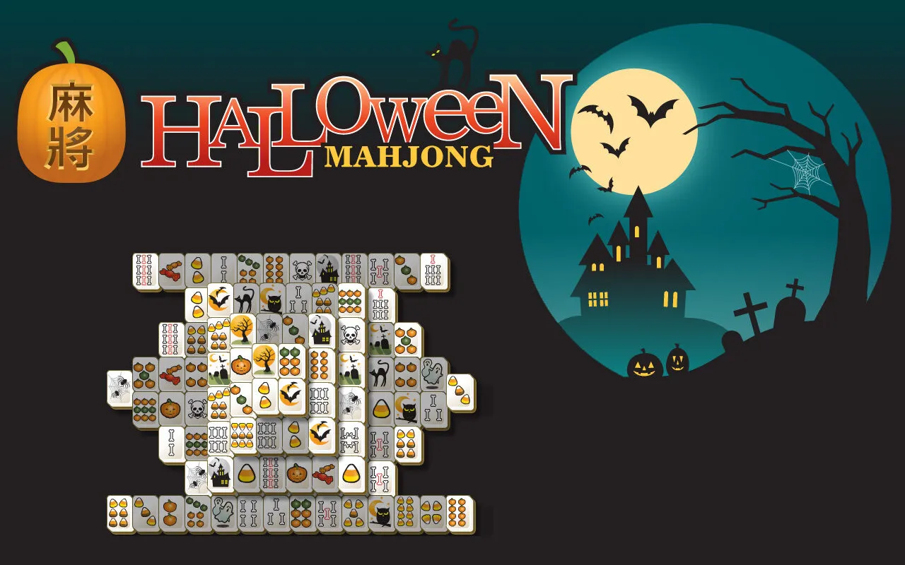 mahjong halloween 5