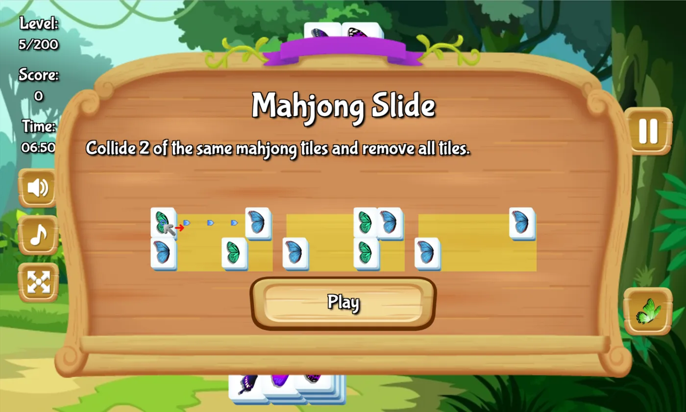 Mahjong Slide có luật chơi đơn giản